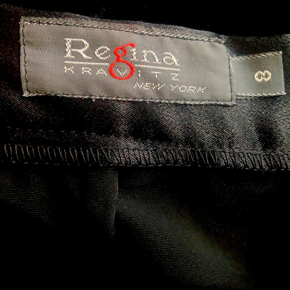 Regina Kravitz Vintage Velvet High-Waisted Pants